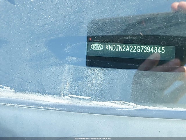 44096056 :رقم المزاد ، KNDJN2A22G7394345 vin ، 2016 Kia Soul مزاد بيع
