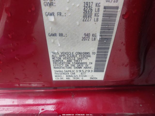 2018 NISSAN ALTIMA 1N4AL3AP6JC195293 Photo 8