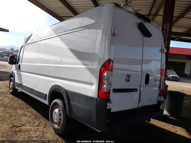 3C6MRVJG6PE506912 RAM Promaster 3500 Cargo Van High Roof 159 Wb Ext