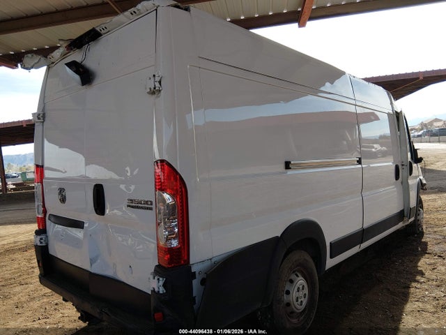 3C6MRVJG6PE506912 RAM Promaster 3500 Cargo Van High Roof 159 Wb Ext