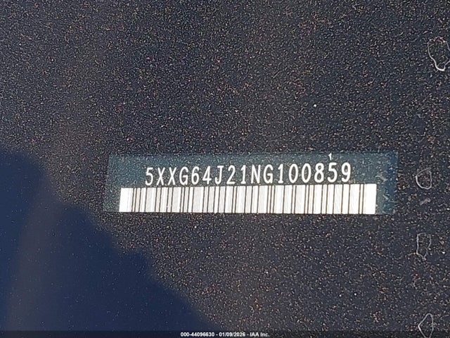 Продажа на аукционе авто 2022 Kia K5 Gt-line, vin: 5XXG64J21NG100859, номер лота: 44096630
