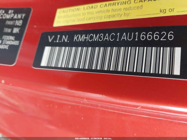 2010 HYUNDAI ACCENT KMHCM3AC1AU166626 Photo 8