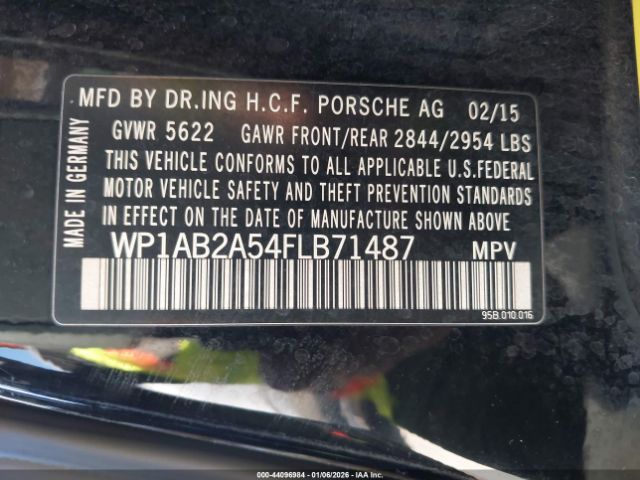 2015 PORSCHE MACAN WP1AB2A54FLB71487 Photo 8