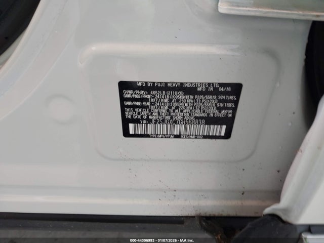 Subaru Forester 2.0xt Touring 2016 JF2SJGXC7GH568838 Image 9