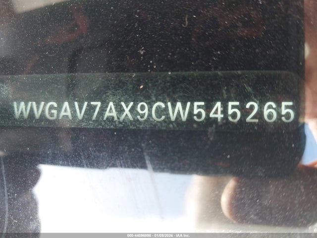 2012 VOLKSWAGEN TIGUAN WVGAV7AX9CW545265 Photo 8