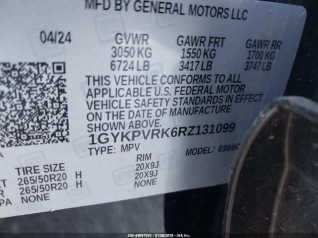 2024 CADILLAC LYRIQ 1GYKPVRK6RZ131099 Photo 8