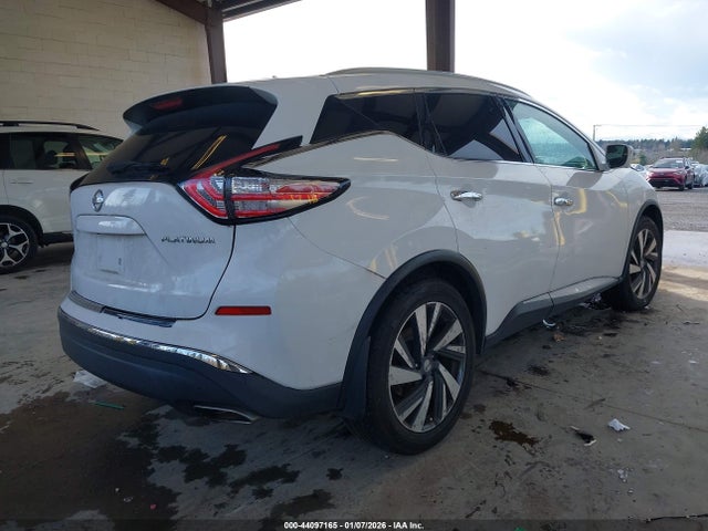 5N1AZ2MH7FN231006 Nissan Murano Platinum