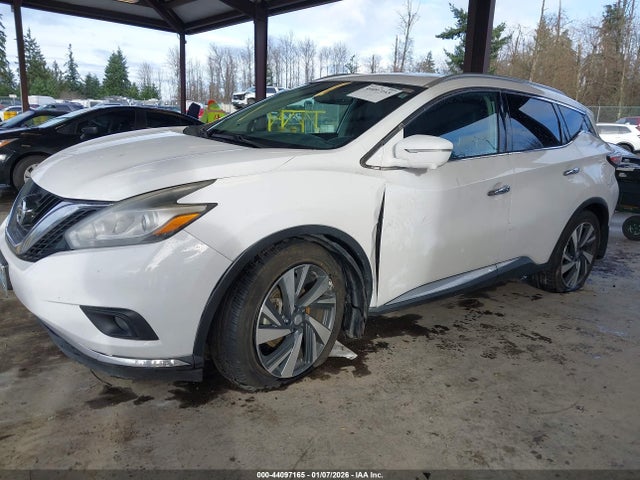 5N1AZ2MH7FN231006 Nissan Murano Platinum