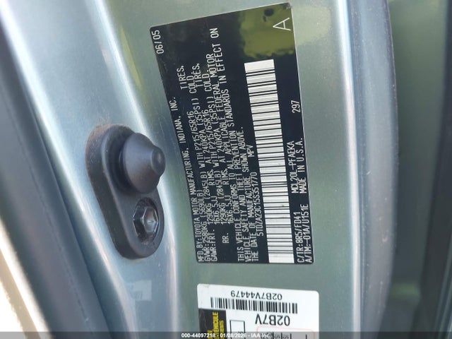 Aukcja sprzedaży 2005 Toyota Sienna Ce, vin: 5TDZA23C15S351770, numer aukcji: 44097218