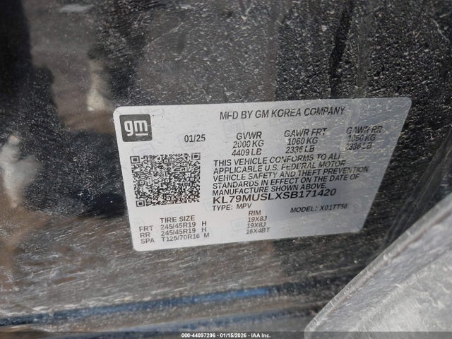 2025 CHEVROLET TRAILBLAZER KL79MUSLXSB171420 Photo 8