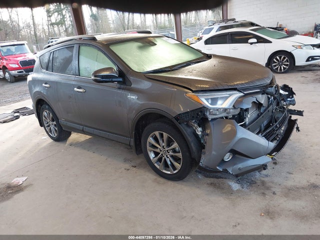 2018 Toyota Rav4 Hybrid Limited მანქანა იყიდება აუქციონზე, vin: JTMDJREV4JD156494, აუქციონის ნომერი: 44097298