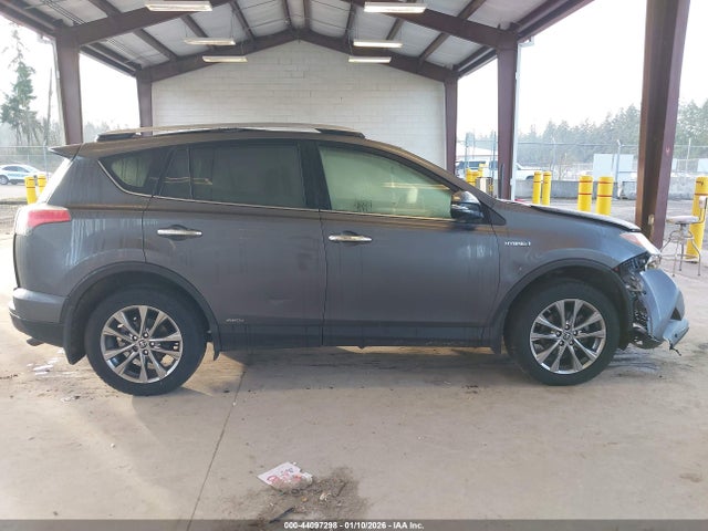 2018 Toyota Rav4 Hybrid Limited მანქანა იყიდება აუქციონზე, vin: JTMDJREV4JD156494, აუქციონის ნომერი: 44097298