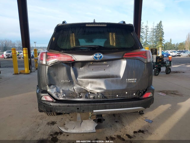 2018 Toyota Rav4 Hybrid Limited მანქანა იყიდება აუქციონზე, vin: JTMDJREV4JD156494, აუქციონის ნომერი: 44097298