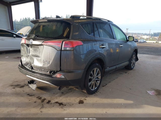 2018 Toyota Rav4 Hybrid Limited მანქანა იყიდება აუქციონზე, vin: JTMDJREV4JD156494, აუქციონის ნომერი: 44097298