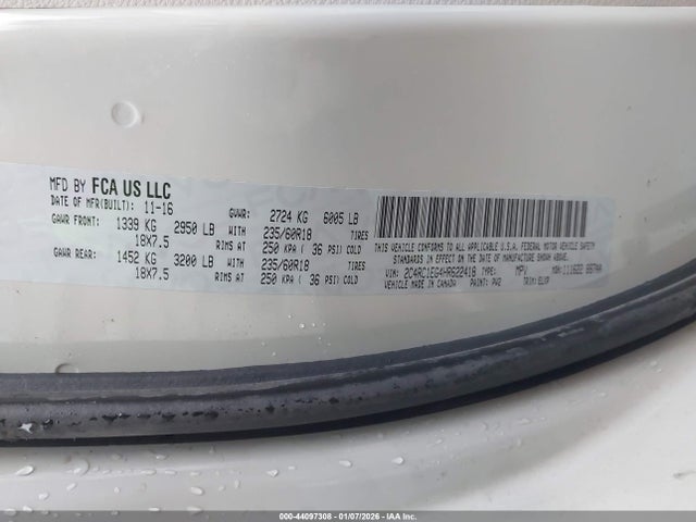 2017 CHRYSLER PACIFICA 2C4RC1EG4HR622418 Photo 8