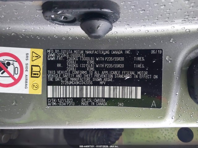 Lexus RX 450H 2019 2T2BGMCA9KC042056 Image 9