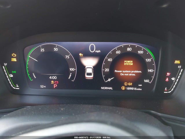 1HGCY2F52PA056869 Honda Accord Hybrid Sport
