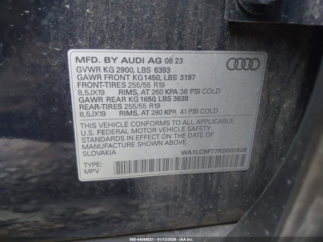 2024 AUDI Q7 WA1LCBF77RD000520 Photo 8
