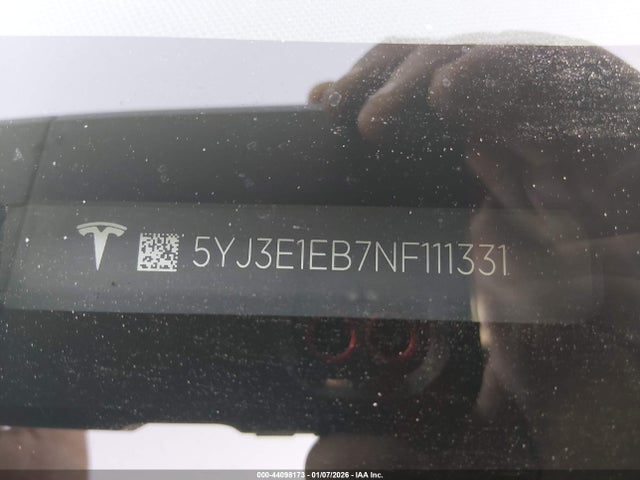 2022 TESLA MODEL 3 5YJ3E1EB7NF111331 Photo 8