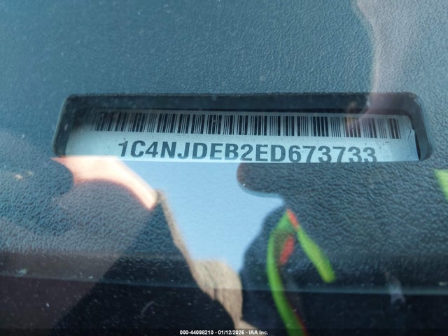 Aukcja sprzedaży 2014 Jeep Compass Latitude, vin: 1C4NJDEB2ED673733, numer aukcji: 44098210