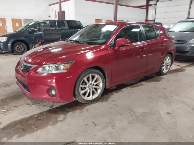 2012 LEXUS CT 200H JTHKD5BH6C2108787 Photo 1