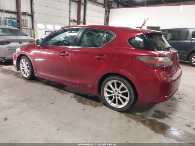 2012 LEXUS CT 200H JTHKD5BH6C2108787 Photo 2