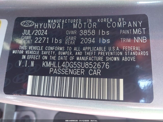Hyundai ELANTRA SE 2025 KMHLL4DG5SU852676 Image 9