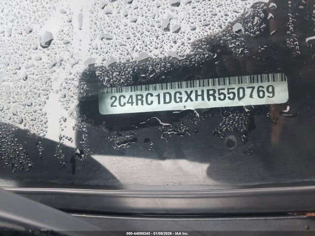 2C4RC1DGXHR550769 Chrysler Pacifica Touring