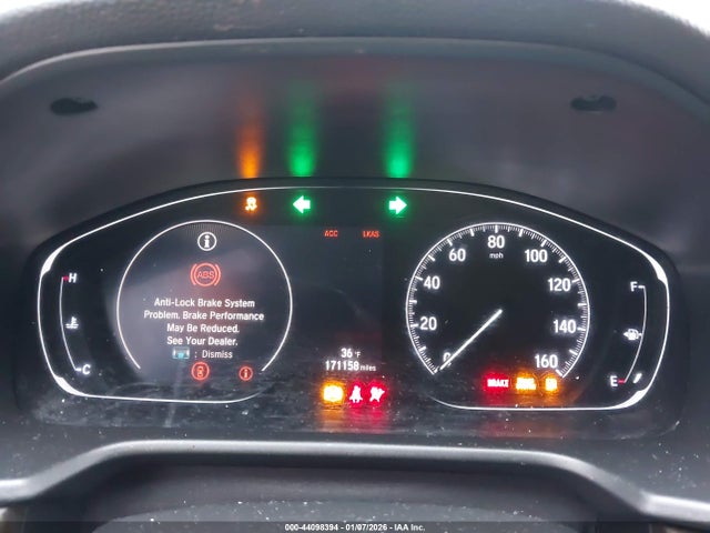 44098394 :رقم المزاد ، 1HGCV2F58JA021382 vin ، 2018 Honda Accord Ex-l 2.0t مزاد بيع