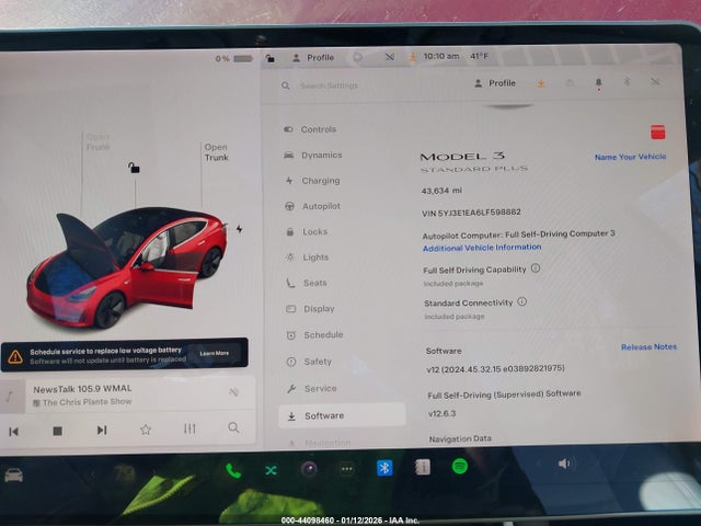 2020 TESLA MODEL 3 5YJ3E1EA6LF598882 Photo 6
