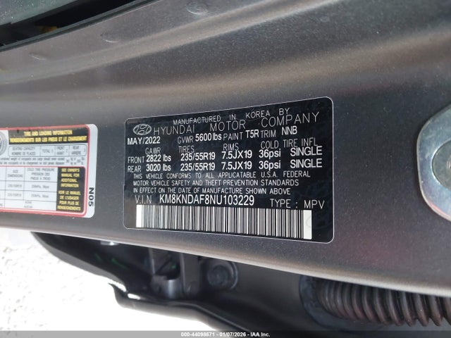 2022 HYUNDAI IONIQ 5 KM8KNDAF8NU103229 Photo 8