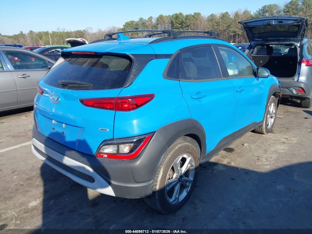 2022 HYUNDAI KONA KM8K6CABXNU797457 Photo 3