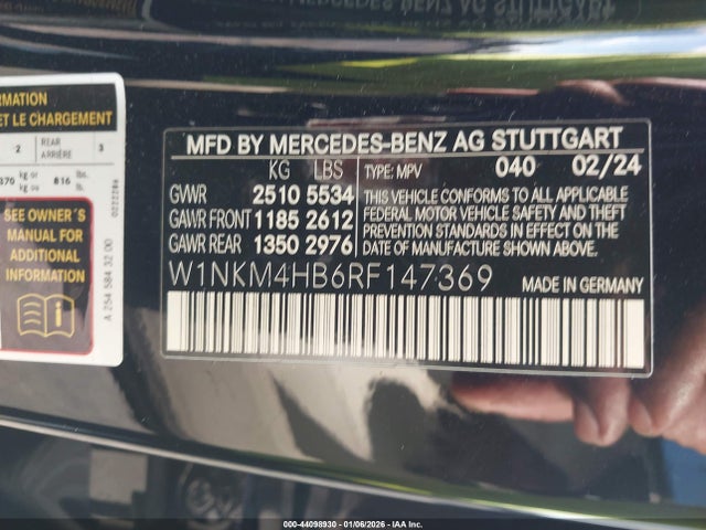 2024 MERCEDES-BENZ GLC 300 W1NKM4HB6RF147369 Photo 8