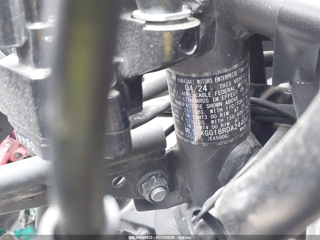 Kawasaki EX500 2024 ML5EXGG18RDA24400 Image 10