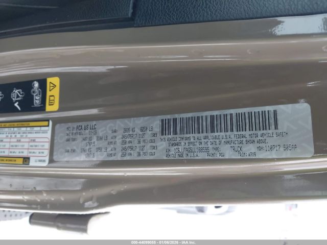 2020 JEEP GLADIATOR 1C6JJTAG5LL168595 Photo 8