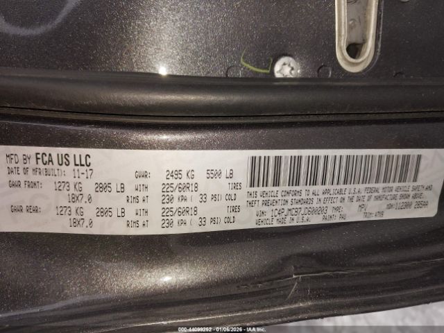 2018 JEEP CHEROKEE 1C4PJMCB7JD600203 Photo 8