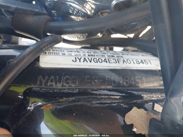 Продажа на аукционе авто 2015 Yamaha Xv250, vin: JYAVG04E3FA018451, номер лота: 44099332