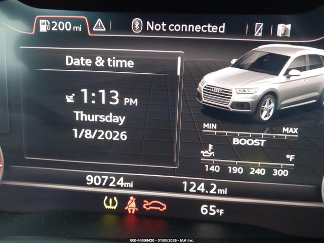 Aukcja sprzedaży 2018 Audi Sq5 3.0t Premium Plus, vin: WA1C4AFYXJ2205040, numer aukcji: 44099420