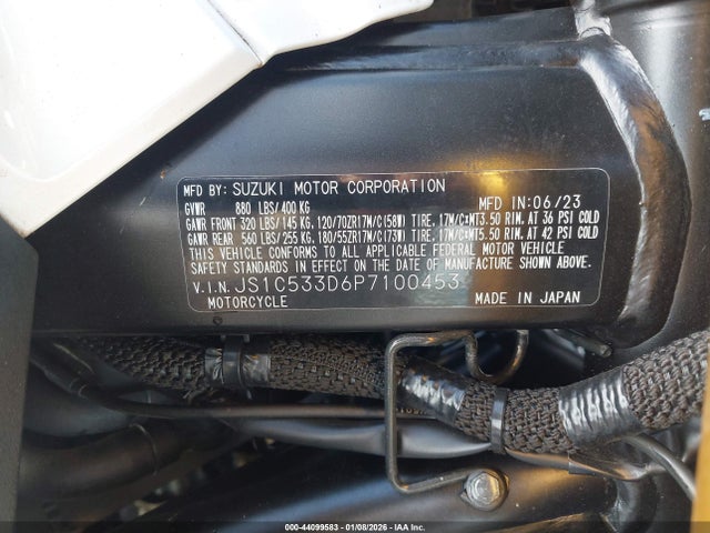JS1C533D6P7100453 Suzuki Gsx-s750 M/z