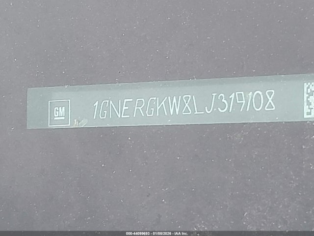 1GNERGKW8LJ319108 Chevrolet Traverse Fwd Lt Cloth