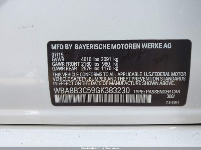 2016 BMW 340I WBA8B3C59GK383230 Photo 8