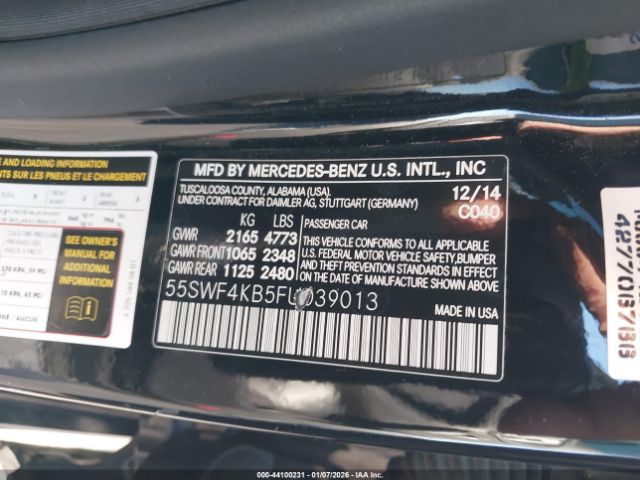 2015 MERCEDES-BENZ C 300 55SWF4KB5FU039013 Photo 8