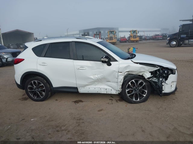 2016 Mazda Cx-5 Grand Touring მანქანა იყიდება აუქციონზე, vin: JM3KE4DY0G0874965, აუქციონის ნომერი: 44100265