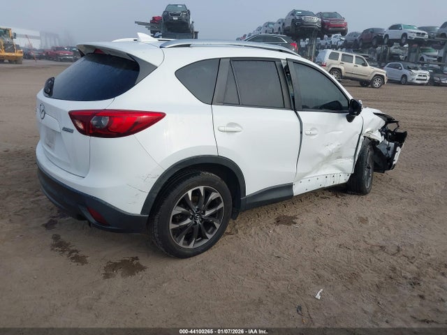 2016 Mazda Cx-5 Grand Touring მანქანა იყიდება აუქციონზე, vin: JM3KE4DY0G0874965, აუქციონის ნომერი: 44100265