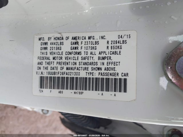 2015 ACURA TLX 19UUB1F36FA021300 Photo 8