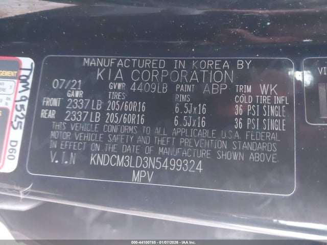 2022 KIA NIRO PLUG-IN HYBRID KNDCM3LD3N5499324 Photo 8