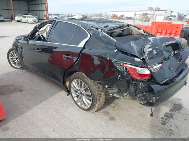 2021 Infiniti Q50 Luxe Awd მანქანა იყიდება აუქციონზე, vin: JN1EV7BR5MM751544, აუქციონის ნომერი: 44100827