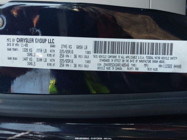 2010 CHRYSLER TOWN & COUNTRY 2A4RR5DX3AR148548 Photo 8