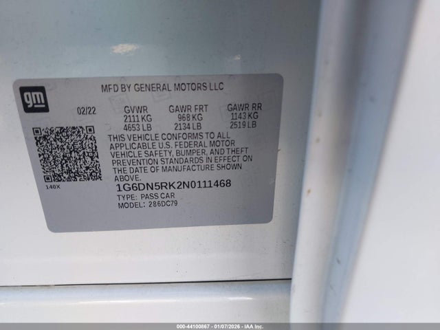 2022 CADILLAC CT5 1G6DN5RK2N0111468 Photo 8