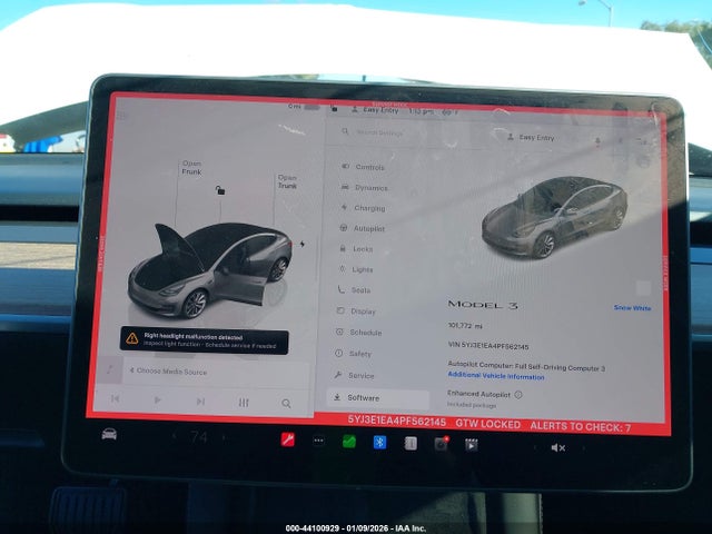 2023 TESLA MODEL 3 5YJ3E1EA4PF562145 Photo 6